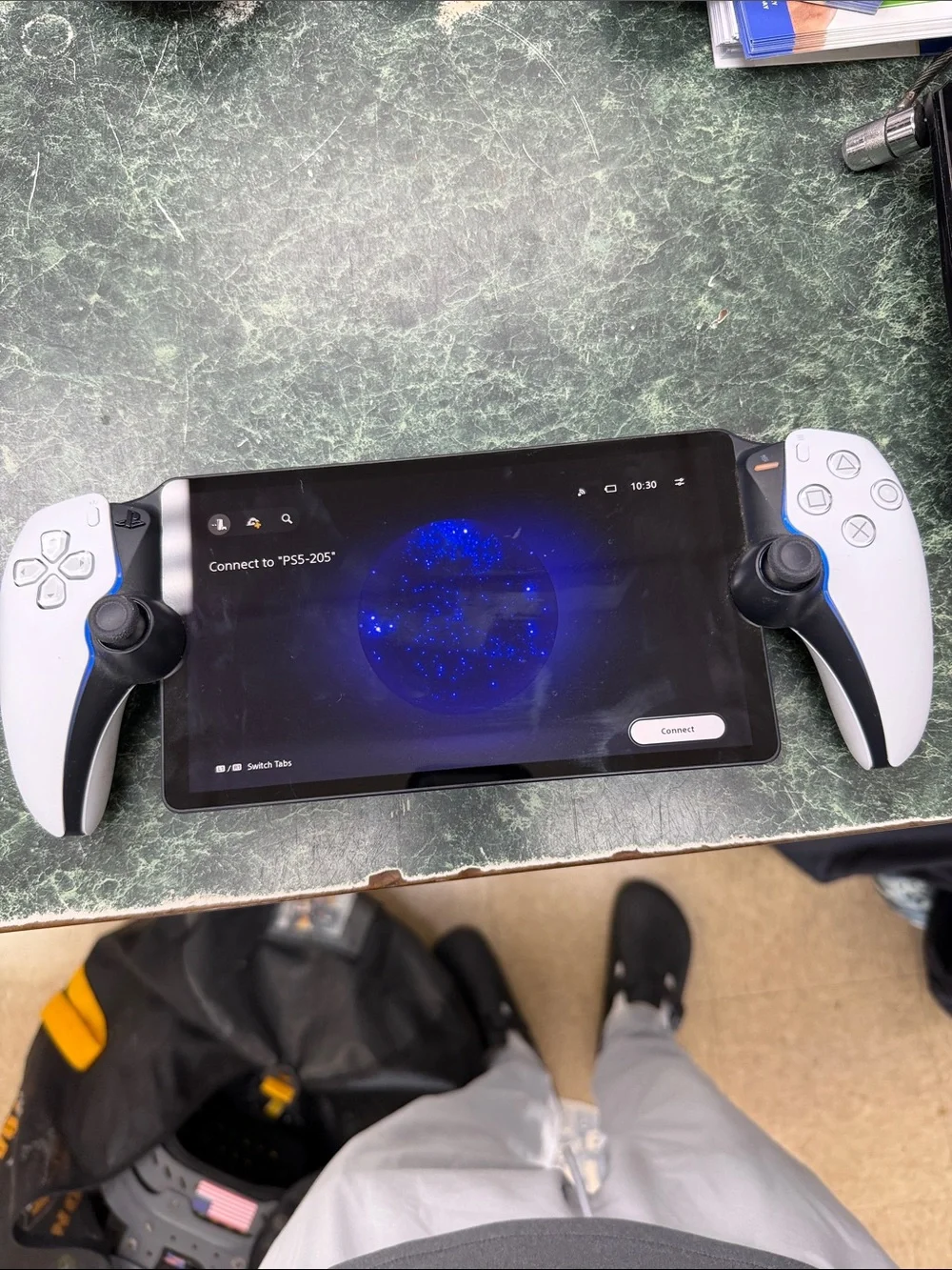 Sony PlayStation Remote Player — White and Black Handheld
